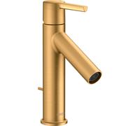 hansgrohe AXOR Starck mitigeur monocommande de lavabo 100 avec poignée, chromé, 10001250, 10001250, Colorazione: Ottico oro spazzolato