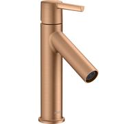 hansgrohe AXOR Starck mitigeur monocommande de lavabo 100 avec poignée sans timon, chromé, 10003140, 10003140, Colorazione: Bronzo spazzolato
