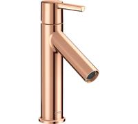hansgrohe AXOR Starck mitigeur monocommande de lavabo 100 avec poignée sans timon, chromé, 10003300, 10003300, Colorazione: Oro rosso lucido