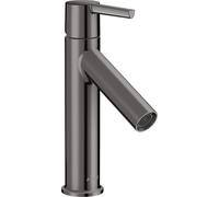 hansgrohe AXOR Starck mitigeur monocommande de lavabo 100 avec poignée sans timon, chromé, 10003330, 10003330, Colorazione: Cromo nero lucido