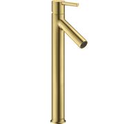 hansgrohe AXOR Starck Mitigeur monocommande de lavabo 250 pour lavabo avec poignée sans timon, chromé, 10103950, 10103950, Colorazione: Ottone spazzolato