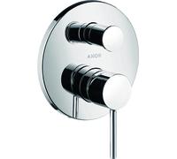 hansgrohe AXOR Starck Mitigeur monocommandé encastré pour bain avec ping-grip et combiné de sécurité intégré, 10418000, 10418000, Colorazione: cromo