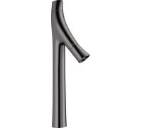 hansgrohe AXOR Starck Mitigeur de lavabo biologique à 2 poignées 240, sans timon, pour lavabos, 12013330, 12013330, Colorazione: Cromo nero lucido