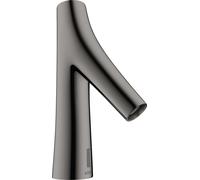 hansgrohe AXOR Starck Organic Mitigeur de lavabo, électronique, alimentation par pile, température préréglable, saillie 117mm, 12172330, 12172330, Colorazione: Cromo nero lucido