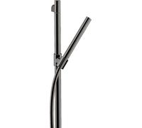 hansgrohe AXOR Starck set de douche 0,90 m, avec douchette 2 jets, 27980330, 27980330, Colorazione: Cromo nero lucido
