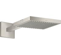 hansgrohe AXOR Starck ShowerCollection 24 x 24 1jet Douche de tête avec bras de douche, 10925800, 10925800, Colorazione: Ottica in acciaio inossidabile