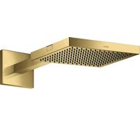 hansgrohe AXOR Starck ShowerCollection 24 x 24 1jet Douche de tête avec bras de douche, 10925990, 10925990, Colorazione: Ottica in oro lucido