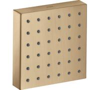 hansgrohe AXOR Starck ShowerCollection module de douche encastré 12 x 12, 28491140, 28491140, Colorazione: Bronzo spazzolato