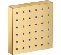 hansgrohe AXOR Starck ShowerCollection module de douche encastré 12 x 12, 28491250, 28491250, Colorazione: Ottico oro spazzolato
