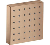 hansgrohe AXOR Starck ShowerCollection module de douche encastré 12 x 12, 28491310, 28491310, Colorazione: Oro rosso spazzolato