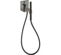 hansgrohe AXOR Starck ShowerCollection Module de douchette encastré 12 x 12, carré, 10651330, 10651330, Colorazione: Cromo nero lucido