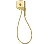 hansgrohe AXOR Starck ShowerCollection Module de douchette encastré 12 x 12, carré, 10651950, 10651950, Colorazione: Ottone spazzolato