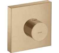 hansgrohe AXOR Starck ShowerCollection Thermostat de douche à encastrer 12x12 DN20, 10755140, 10755140, Colorazione: Bronzo spazzolato