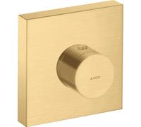 hansgrohe AXOR Starck ShowerCollection Thermostat de douche à encastrer 12x12 DN20, 10755250, 10755250, Colorazione: Ottico oro spazzolato