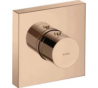 hansgrohe AXOR Starck ShowerCollection Thermostat de douche à encastrer 12x12 DN20, 10755300, 10755300, Colorazione: Oro rosso lucido