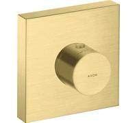 hansgrohe AXOR Starck ShowerCollection Thermostat de douche à encastrer 12x12 DN20, 10755950, 10755950, Colorazione: Ottone spazzolato