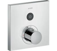 hansgrohe AXOR Starck ShowerSelect Thermostat carré à encastrer pour 1 consommateur, 36714800, 36714800, Colorazione: Ottica in acciaio inossidabile