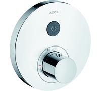 hansgrohe AXOR Starck ShowerSelect Thermostat rond à encastrer pour 1 consommateur, 36722800, 36722800, Colorazione: Ottica in acciaio inossidabile