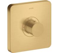 hansgrohe AXOR Starck ShowerSelect Thermostat souple à débit élevé à encastrer, 36711250, 36711250, Colorazione: Ottico oro spazzolato