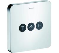 hansgrohe AXOR Starck ShowerSelect Valve à encastrer souple pour 3 consommateurs, 36773800, 36773800, Colorazione: Ottica in acciaio inossidabile