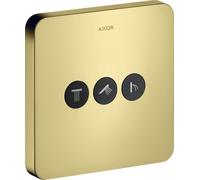 hansgrohe AXOR Starck ShowerSelect Valve à encastrer souple pour 3 consommateurs, 36773990, 36773990, Colorazione: Ottica in oro lucido