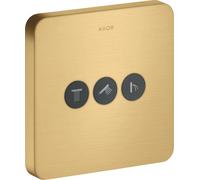 hansgrohe AXOR Starck ShowerSelect Valve à encastrer souple pour 3 consommateurs, 36773250, 36773250, Colorazione: Ottico oro spazzolato