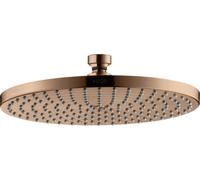 hansgrohe AXOR Starck ShowerSolutions Pommeau de douche à plateau 240 1 jet, 28494300, 28494300, Colorazione: Oro rosso lucido