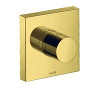 hansgrohe AXOR Starck ShowerSolutions Trio/ Quattro 120/120 ShowerSolutions Vanne d'arrêt et de commutation encastrée, 10932990, 10932990, Colorazione: Ottica in oro lucido