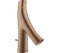 hansgrohe AXOR Starck Starck Mélangeur lavabo bio à 2 poignées 50, vidage automatique, pour lave-mains, 12014310, 12014310, Colorazione: Oro rosso spazzolato