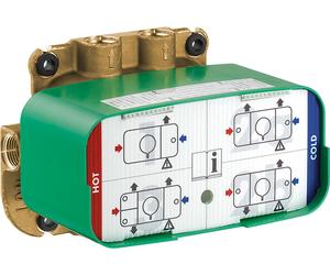 hansgrohe AXOR Starck Un corps de base pour module thermostat encastré, 45710180, 45710180