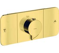 hansgrohe AXOR Starck Un module thermostat encastré pour 2 consommateurs, 45712990, 45712990, Colorazione: Ottica in oro lucido
