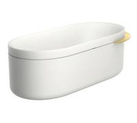 hansgrohe AXOR Suite baignoire, pose libre, 1900x850x630mm, SOLIDSurface, 2 personnes, 190 litres, 42005950, 42005950, Colorazione: Ottone spazzolato