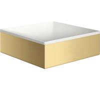 AXOR Suite lavabo da appoggio, 42002250, Suite bianco opaco/oro spazzolato [Ceramica da Bagno > Lavabi]