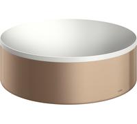 AXOR Suite lavabo da appoggio, 42000310, Suite bianco opaco/oro rosso spazzolato [Ceramica da Bagno > Lavabi]
