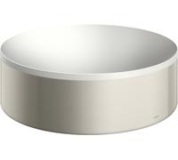 AXOR Suite lavabo da appoggio, 42000800, Suite bianco opaco/effetto acciaio inox [Ceramica da Bagno > Lavabi]