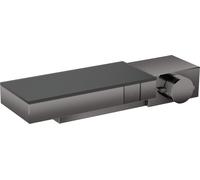 hansgrohe AXOR Thermostat de bord en saillie / encastrable pour 2 consommateurs, 46240330, 46240330, Colorazione: Cromo nero lucido