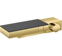 hansgrohe AXOR Thermostat de bord en saillie / encastrable pour 2 consommateurs, taille diamant, 46241990, 46241990, Colorazione: Ottica in oro lucido