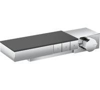 hansgrohe AXOR Edge Termostato a bordo superficie / montaggio a filo per 3 utenze, taglio a diamante, colorazione: cromo