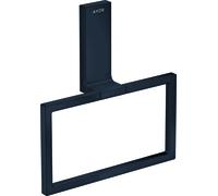 hansgrohe AXOR Universal Anneau porte-serviettes rectangulaire, métal, orientable, 42623670, 42623670, Colorazione: nero opaco