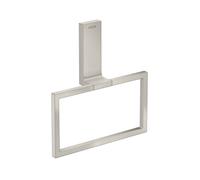 hansgrohe AXOR Universal Anneau porte-serviettes rectangulaire, métal, orientable, 42623800, 42623800, Colorazione: aspetto in acciaio inox