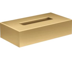 hansgrohe AXOR UNIVERSAL Circular boîte à lingettes cosmétiques, 42873250, 42873250, Colorazione: Ottico oro spazzolato