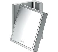 hansgrohe AXOR Universal Rectangular Miroir de rasage, grossissement 1,7x, inclinable, cadre métal, 42649000, 42649000, Colorazione: cromo