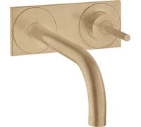 Hansgrohe AXOR Uno miscelatore monocomando per lavabo da incasso, piastra per...