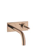 Hansgrohe AXOR Uno miscelatore monocomando per lavabo da incasso, piastra per...