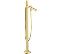 hansgrohe AXOR Uno Mitigeur bain douche AXOR Uno, posé au sol, Zerogriff, saillie 244mm, 45416950, 45416950, Colorazione: Ottone spazzolato