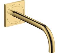 hansgrohe AXOR Uno Mitigeur de lavabo, électronique, encastré, saillie 225mm, alimentation secteur, 38120990, 38120990, Colorazione: Ottica in oro lucido