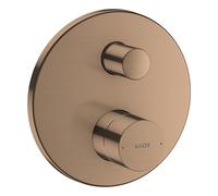 hansgrohe AXOR Uno Mitigeur monocommande de baignoire encastré, Zerogriff, 45405310, 45405310, Colorazione: Oro rosso spazzolato