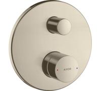 hansgrohe AXOR Uno Mitigeur monocommande de baignoire encastré, Zerogriff, 45405820, 45405820, Colorazione: Nichel spazzolato