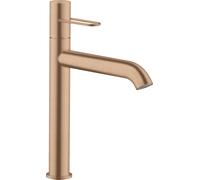 hansgrohe AXOR Uno Mitigeur monocommande de lavabo 190, béqu'ille, sans vidage escamotable, saillie 201mm, 38032310, 38032310, Colorazione: Oro rosso spazzolato