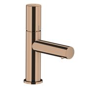 hansgrohe AXOR Uno mitigeur monocommande de lavabo 80, Zerogriff, sans waste set, saillie 108mm, 45005300, 45005300, Colorazione: Oro rosso lucido